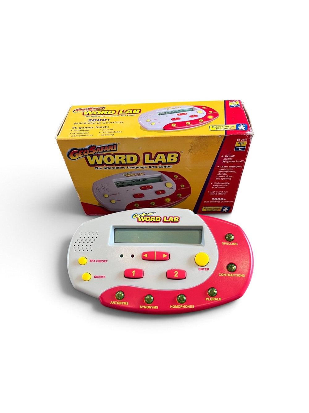 GeoSafari Word Lab Electronic Language Arts Learning Game